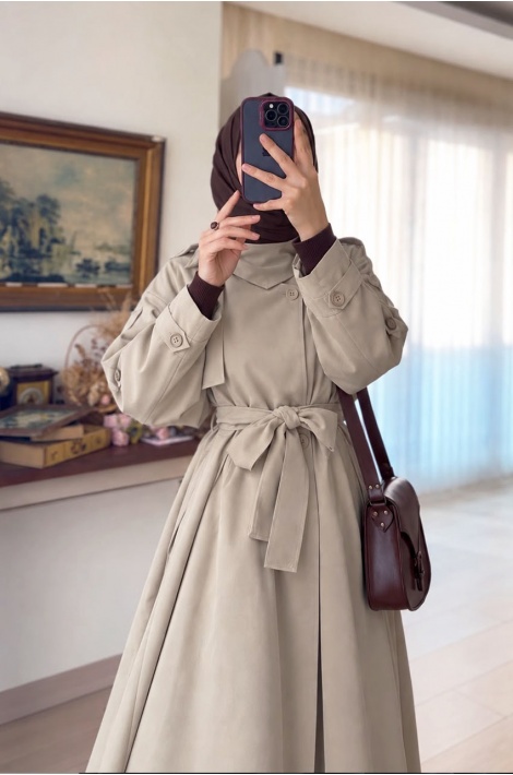 Cool Trench Coat Taş