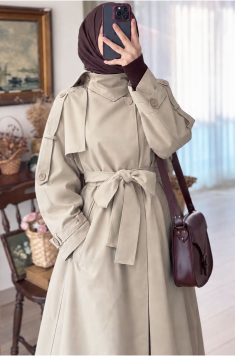Cool Trench Coat Taş
