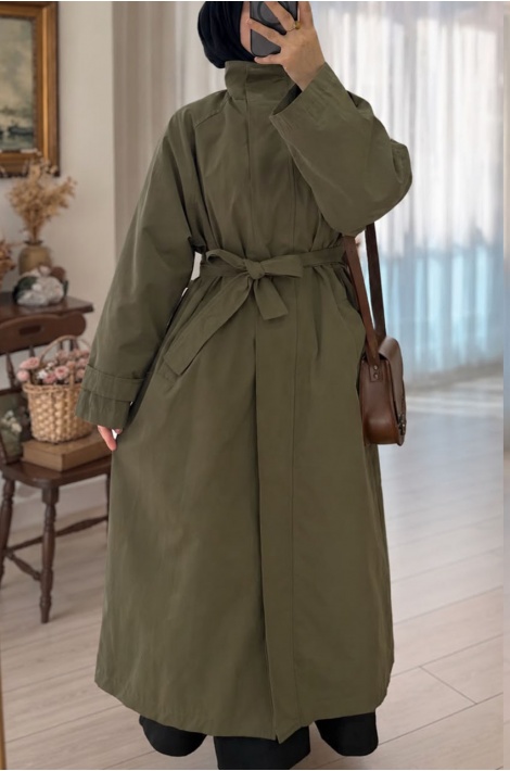 Oversize Trench Coat Haki
