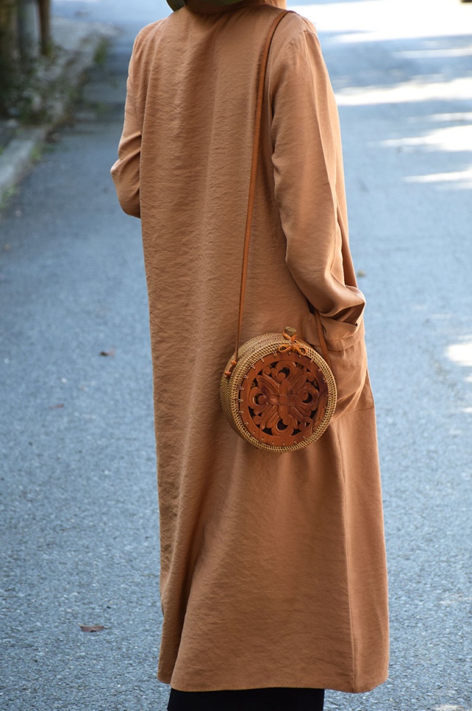 Taba Renk Salaş Tunik